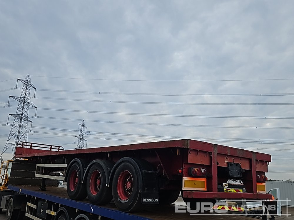 Dennison Trailers Tri Axle Extendable Flat Bed Trailer - Návěs valník/ Plato: obrázek 3 Dennison Trailers Tri Axle Extendable Flat Bed Trailer - Návěs valník/ Plato: obrázek 3