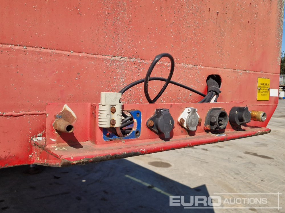 Podvalníkový návěs ES-GE 6 Axle Step Frame Extendable Low Loader Trailer, 4 Axle Steer, Air Brakes, Auto Lube: obrázek 21