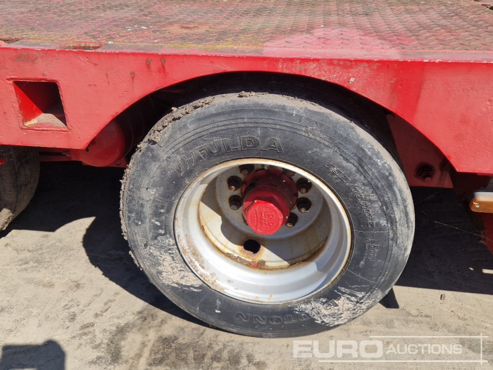 Podvalníkový návěs ES-GE 6 Axle Step Frame Extendable Low Loader Trailer, 4 Axle Steer, Air Brakes, Auto Lube: obrázek 9