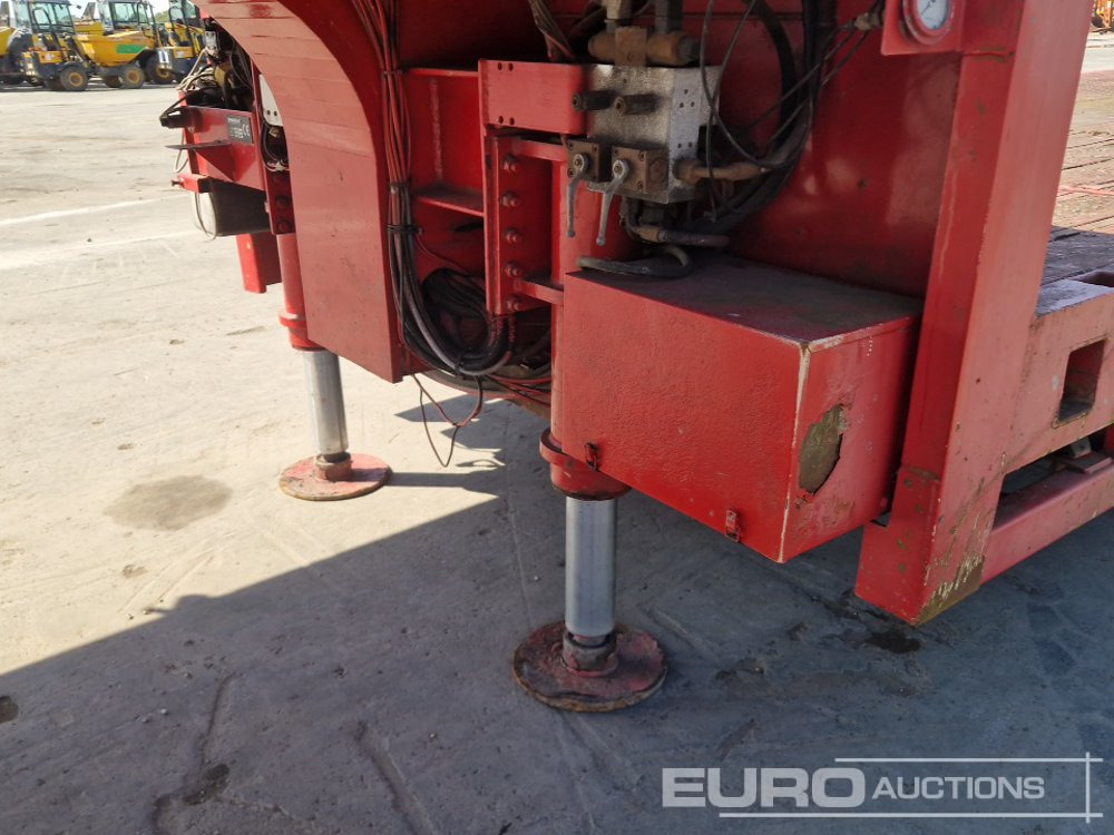 Podvalníkový návěs ES-GE 6 Axle Step Frame Extendable Low Loader Trailer, 4 Axle Steer, Air Brakes, Auto Lube: obrázek 25