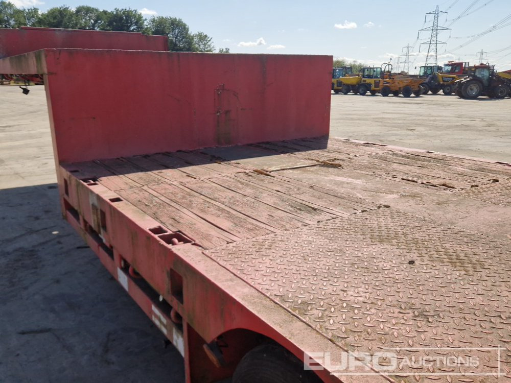 Podvalníkový návěs ES-GE 6 Axle Step Frame Extendable Low Loader Trailer, 4 Axle Steer, Air Brakes, Auto Lube: obrázek 29