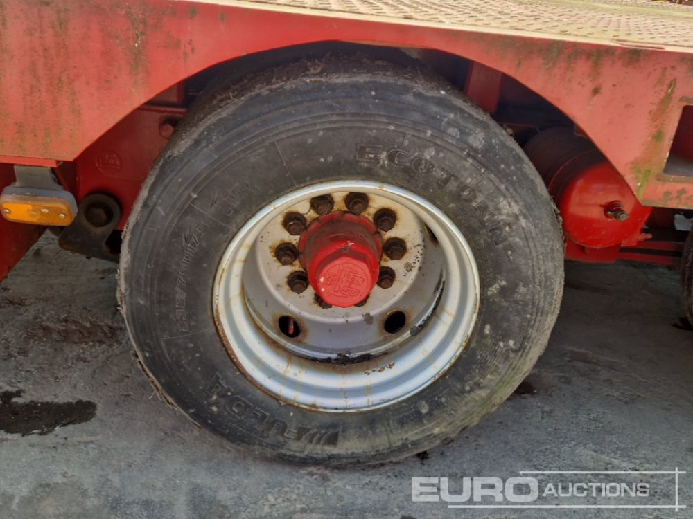 Podvalníkový návěs ES-GE 6 Axle Step Frame Extendable Low Loader Trailer, 4 Axle Steer, Air Brakes, Auto Lube: obrázek 20