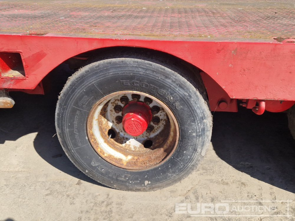 Podvalníkový návěs ES-GE 6 Axle Step Frame Extendable Low Loader Trailer, 4 Axle Steer, Air Brakes, Auto Lube: obrázek 10