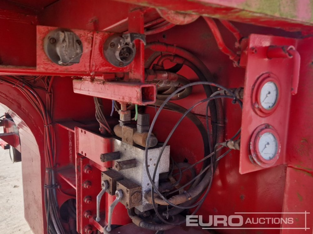 Podvalníkový návěs ES-GE 6 Axle Step Frame Extendable Low Loader Trailer, 4 Axle Steer, Air Brakes, Auto Lube: obrázek 26