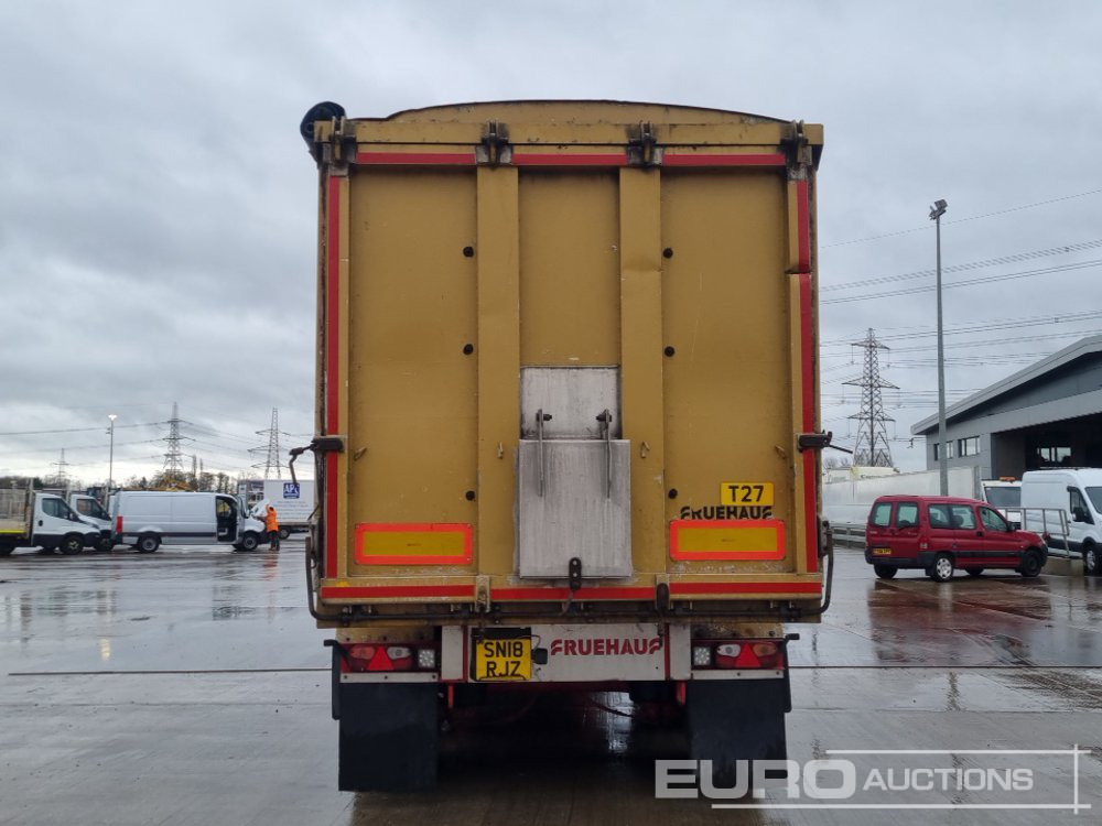 Fruehauf Tri Axle Bulk Tipper Trailer, Easy Sheet - Sklápěcí návěs: obrázek 4 Fruehauf Tri Axle Bulk Tipper Trailer, Easy Sheet - Sklápěcí návěs: obrázek 4