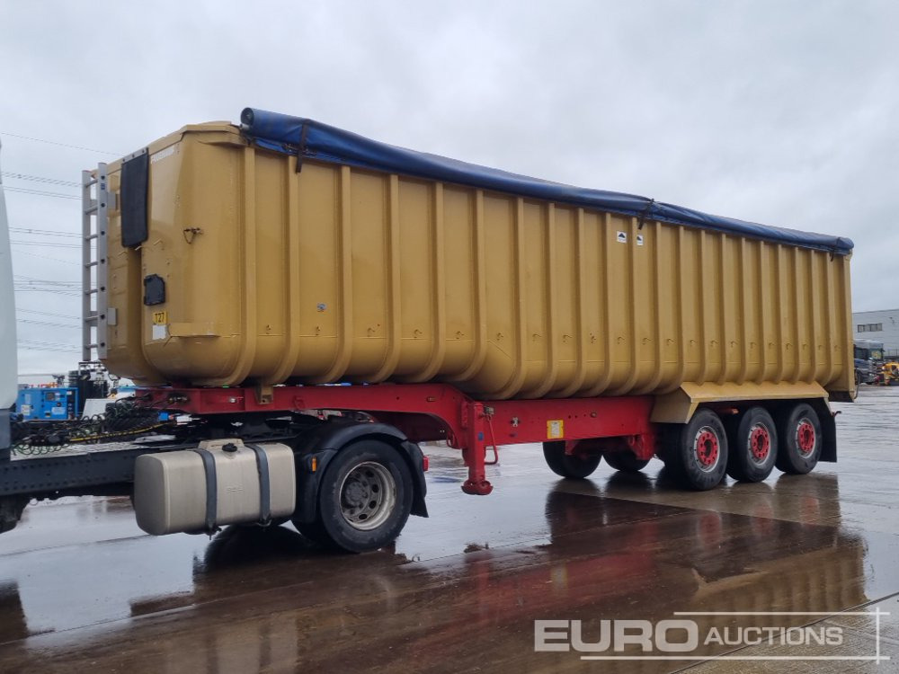 Fruehauf Tri Axle Bulk Tipper Trailer, Easy Sheet - Sklápěcí návěs: obrázek 1 Fruehauf Tri Axle Bulk Tipper Trailer, Easy Sheet - Sklápěcí návěs: obrázek 1