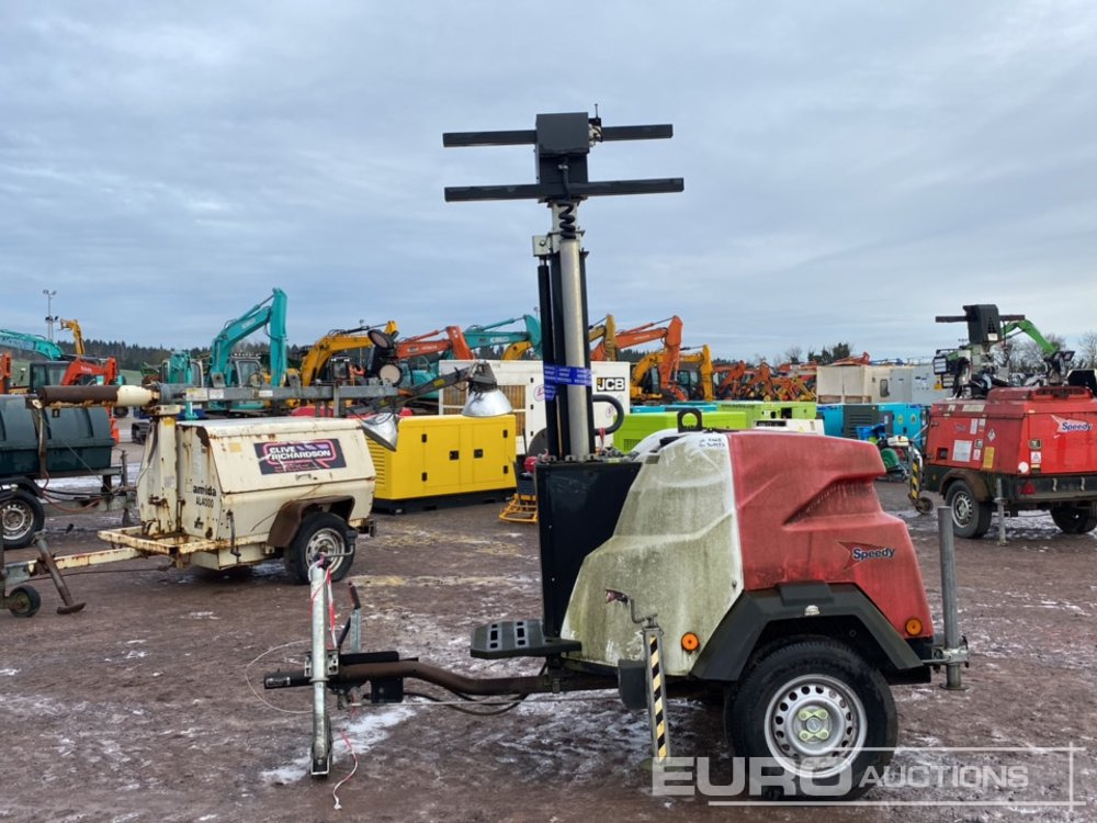 Generac Single Axle Lighting Tower, Kubota Engine (Spares) - Osvětlovací stožár: obrázek 2 Generac Single Axle Lighting Tower, Kubota Engine (Spares) - Osvětlovací stožár: obrázek 2