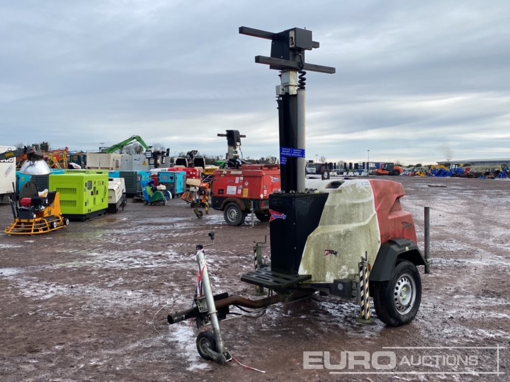 Generac Single Axle Lighting Tower, Kubota Engine (Spares) - Osvětlovací stožár: obrázek 1 Generac Single Axle Lighting Tower, Kubota Engine (Spares) - Osvětlovací stožár: obrázek 1