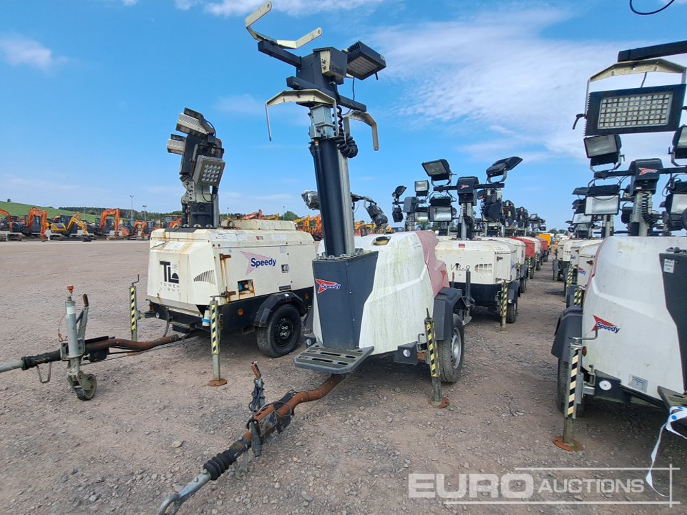 Generac VB9+ Single Axle LED Lighting Tower, Kubota Engine (Spares) - Osvětlovací stožár: obrázek 1 Generac VB9+ Single Axle LED Lighting Tower, Kubota Engine (Spares) - Osvětlovací stožár: obrázek 1