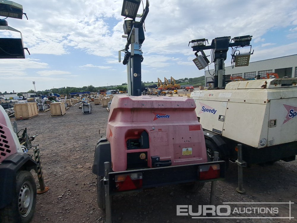 Generac VB9+ Single Axle LED Lighting Tower, Kubota Engine (Spares) - Osvětlovací stožár: obrázek 4 Generac VB9+ Single Axle LED Lighting Tower, Kubota Engine (Spares) - Osvětlovací stožár: obrázek 4