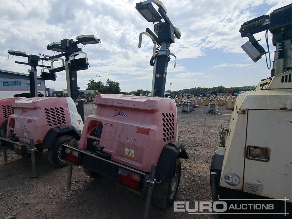 Generac VB9+ Single Axle LED Lighting Tower, Kubota Engine (Spares) - Osvětlovací stožár: obrázek 5 Generac VB9+ Single Axle LED Lighting Tower, Kubota Engine (Spares) - Osvětlovací stožár: obrázek 5