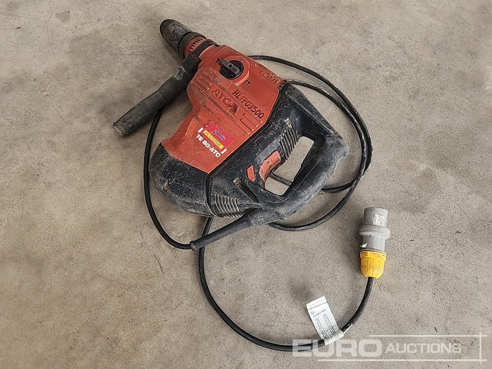Hilti TE 80-ATC 110 Volt Handheld Breaker - Stavební zařízení: obrázek 2 Hilti TE 80-ATC 110 Volt Handheld Breaker - Stavební zařízení: obrázek 2