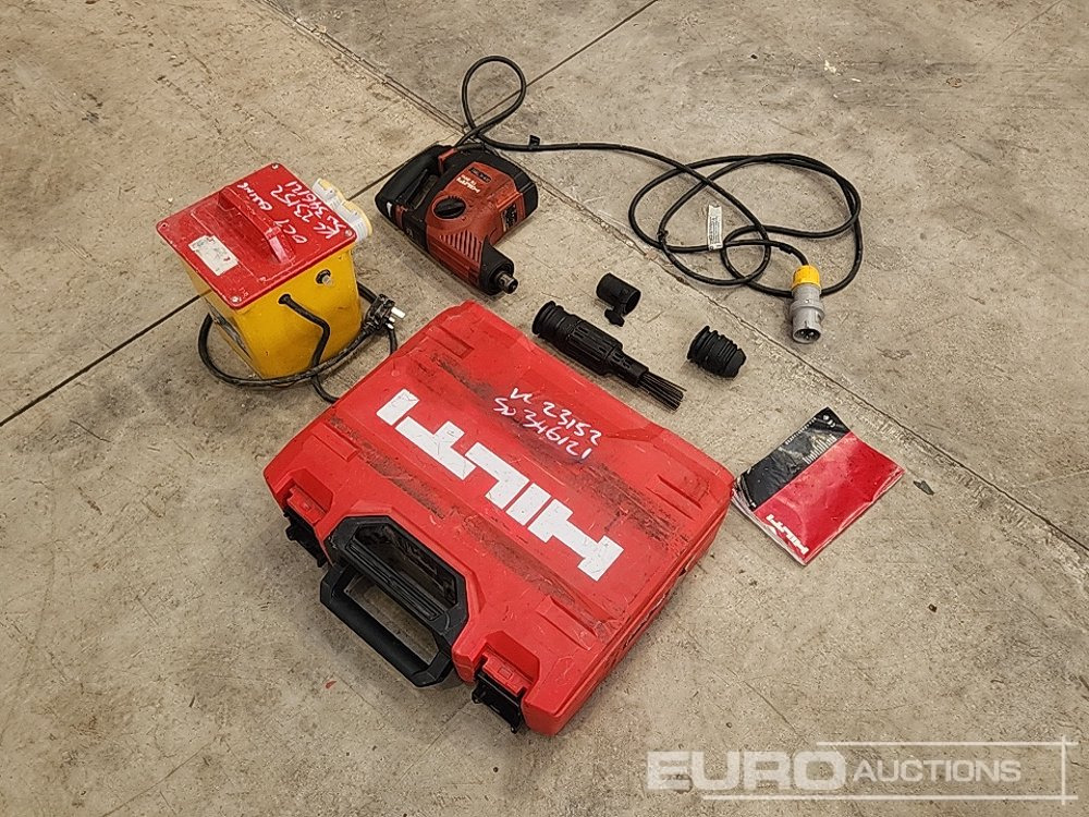 Hilti TE300 110 Volt Needle Gun, Transformer (2 of) - Stavební zařízení: obrázek 2 Hilti TE300 110 Volt Needle Gun, Transformer (2 of) - Stavební zařízení: obrázek 2
