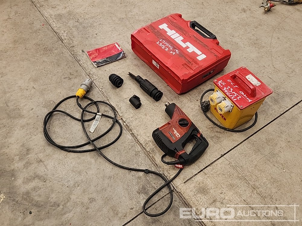 Hilti TE300 110 Volt Needle Gun, Transformer (2 of) - Stavební zařízení: obrázek 4 Hilti TE300 110 Volt Needle Gun, Transformer (2 of) - Stavební zařízení: obrázek 4
