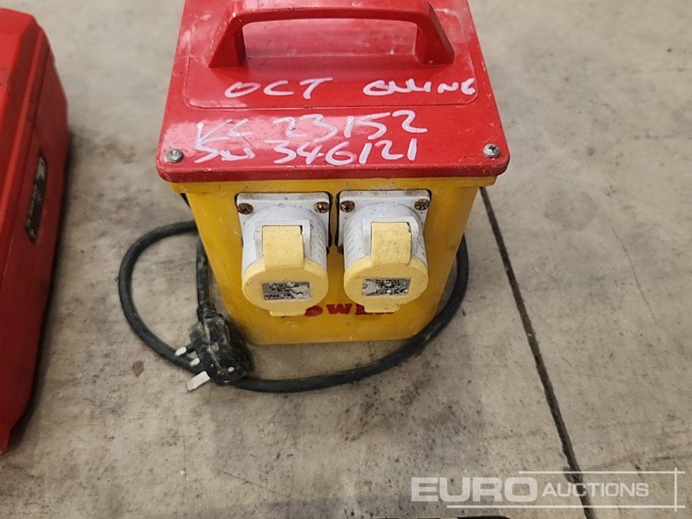 Hilti TE300 110 Volt Needle Gun, Transformer (2 of) - Stavební zařízení: obrázek 5 Hilti TE300 110 Volt Needle Gun, Transformer (2 of) - Stavební zařízení: obrázek 5