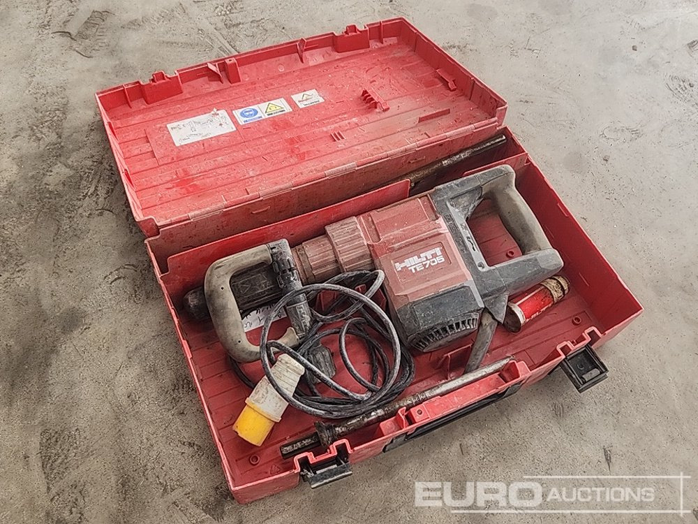 Hilti TE705 110 Volt Hammer Drill/Breaker - Stavební zařízení: obrázek 1 Hilti TE705 110 Volt Hammer Drill/Breaker - Stavební zařízení: obrázek 1