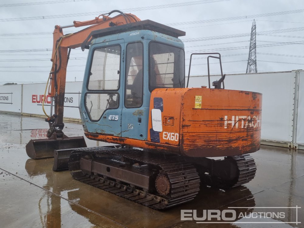 Hitachi EX60 - Mini rýpadlo: obrázek 3 Hitachi EX60 - Mini rýpadlo: obrázek 3