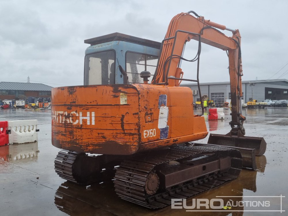 Hitachi EX60 - Mini rýpadlo: obrázek 5 Hitachi EX60 - Mini rýpadlo: obrázek 5