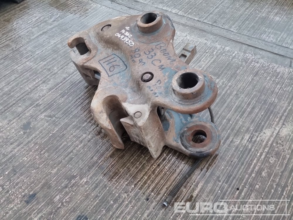 Hydraulic Double Lock Quick Hitch 80mm Pin to suit 20 Ton Excavator - Rychloupínací: obrázek 3 Hydraulic Double Lock Quick Hitch 80mm Pin to suit 20 Ton Excavator - Rychloupínací: obrázek 3