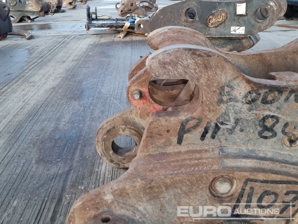 Rychloupínací Hydraulic Double Lock Quick Hitch 80mm Pin to suit 20 Ton Excavator: obrázek 16