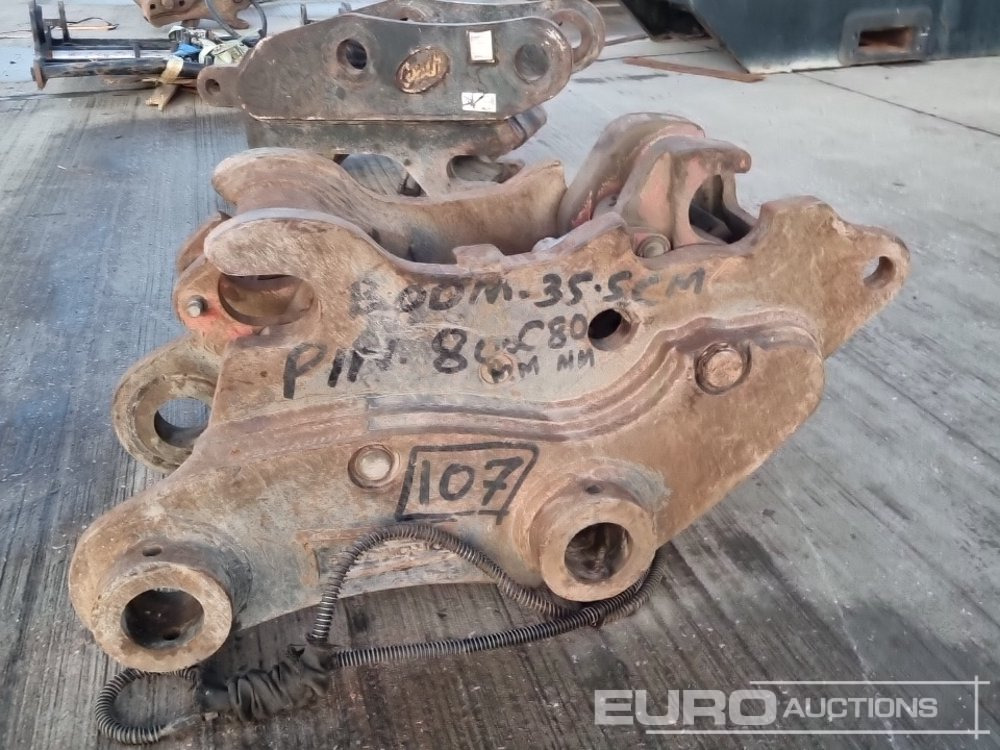 Rychloupínací Hydraulic Double Lock Quick Hitch 80mm Pin to suit 20 Ton Excavator: obrázek 17