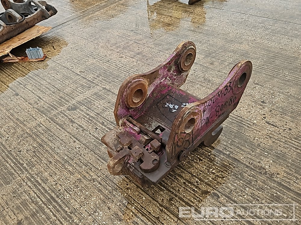 Hydraulic Quick Hitch 80mm Pin to suit 20 Ton Excavator - Rychloupínací: obrázek 5 Hydraulic Quick Hitch 80mm Pin to suit 20 Ton Excavator - Rychloupínací: obrázek 5