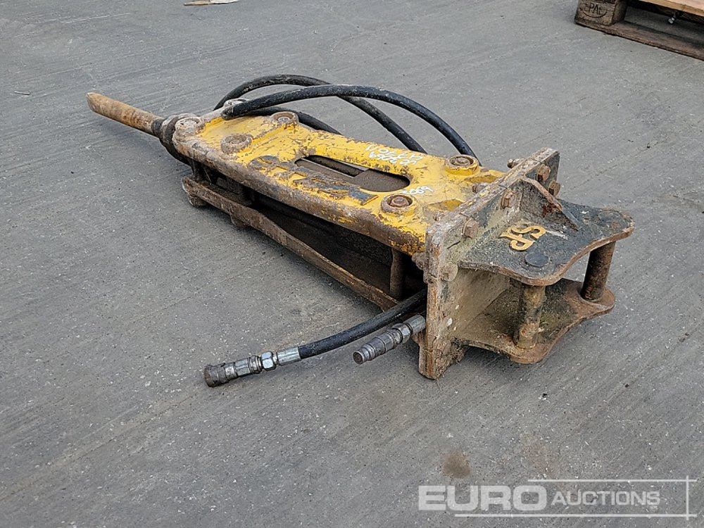 Indeco Hydraulic Breaker 35mm Pin to suit Mini Excavator - Hydraulické kladivo: obrázek 3 Indeco Hydraulic Breaker 35mm Pin to suit Mini Excavator - Hydraulické kladivo: obrázek 3