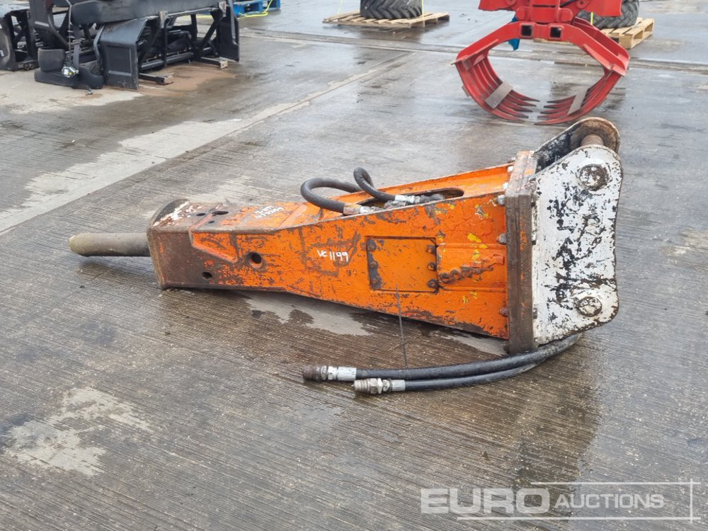 Indeco Hydraulic Breaker65mm Pin to suit 13 Ton Excavator - Hydraulické kladivo: obrázek 2 Indeco Hydraulic Breaker65mm Pin to suit 13 Ton Excavator - Hydraulické kladivo: obrázek 2