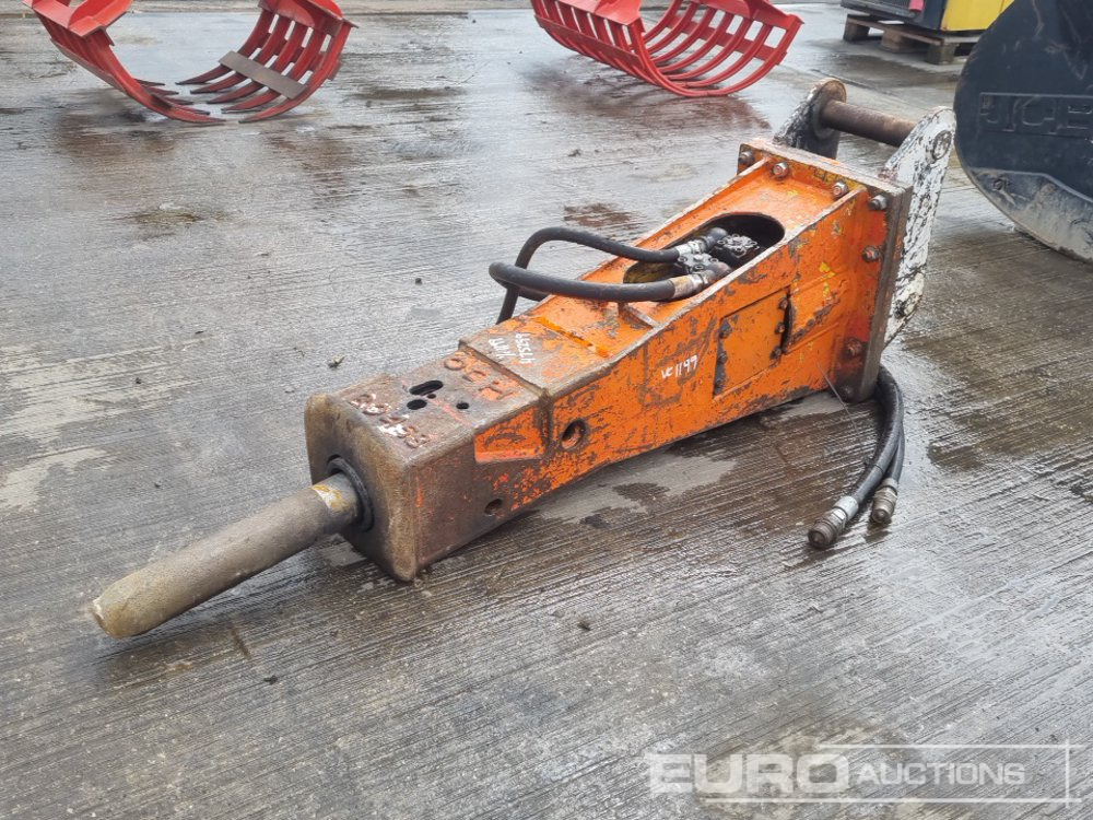 Indeco Hydraulic Breaker65mm Pin to suit 13 Ton Excavator - Hydraulické kladivo: obrázek 1 Indeco Hydraulic Breaker65mm Pin to suit 13 Ton Excavator - Hydraulické kladivo: obrázek 1