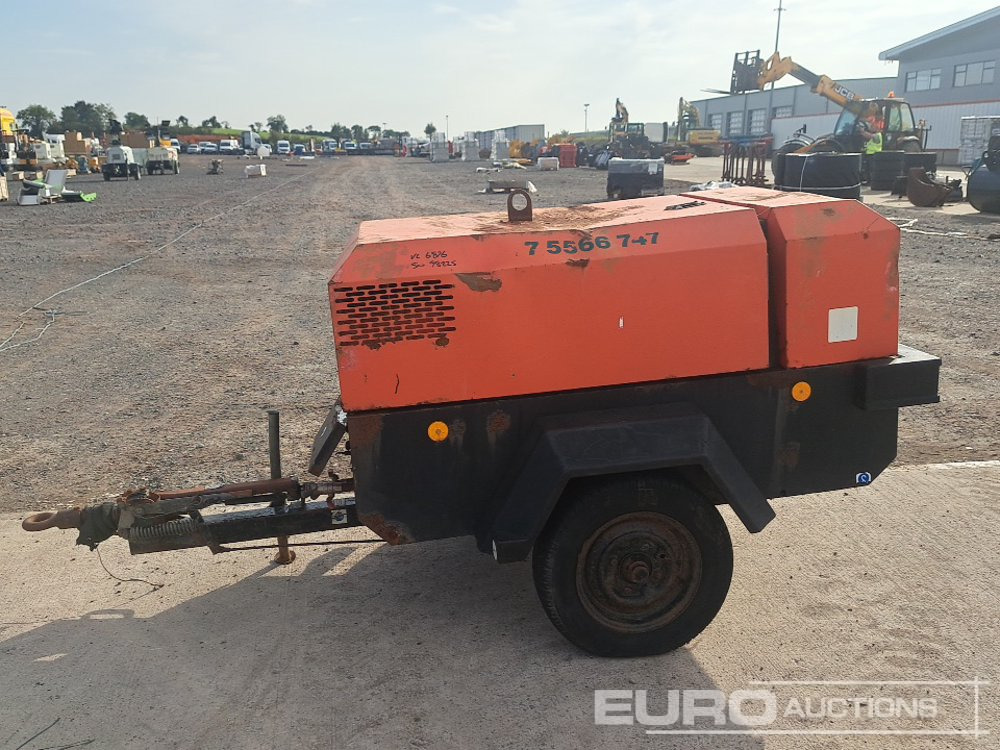 Ingersoll Rand P130WD - Mobilní kompresor: obrázek 2 Ingersoll Rand P130WD - Mobilní kompresor: obrázek 2