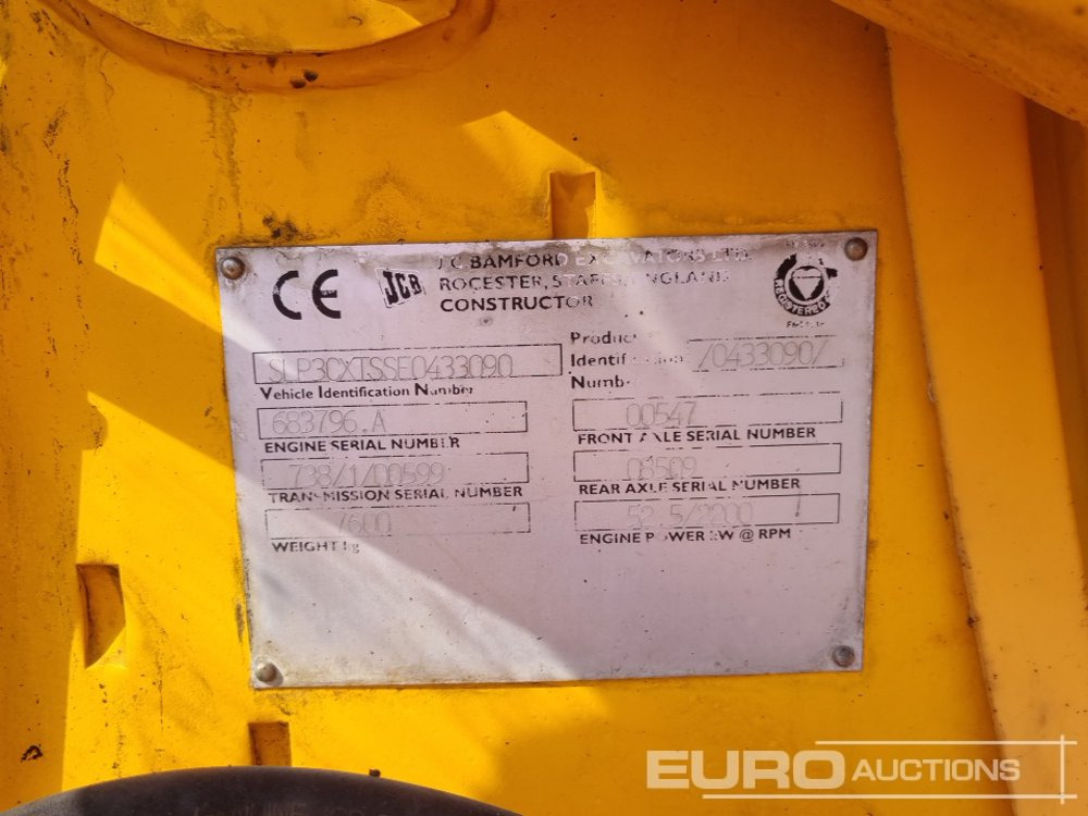 Rýpadlo-nakladač JCB 3CX: obrázek 43