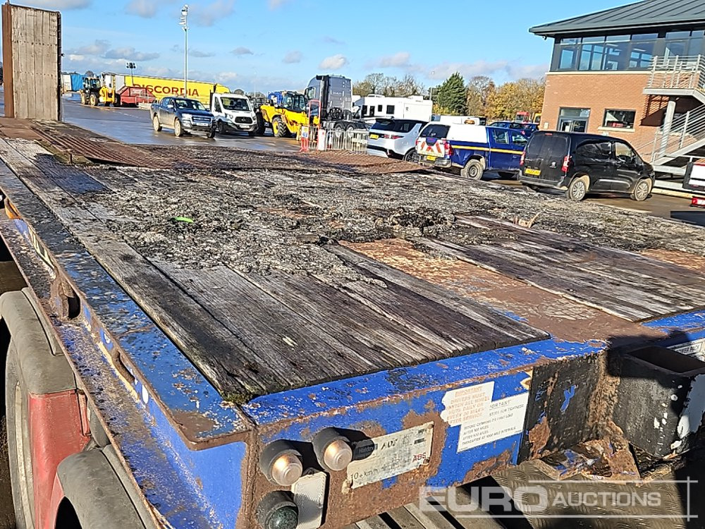 Podvalníkový návěs King 4 Axle Step Frame Low Loader Trailer, Neck Ramps, Out Riggers, Rear Steering, Hydraulic Fliptoe Ramps: obrázek 12