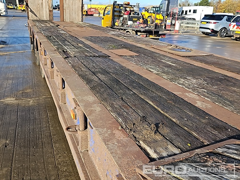 Podvalníkový návěs King 4 Axle Step Frame Low Loader Trailer, Neck Ramps, Out Riggers, Rear Steering, Hydraulic Fliptoe Ramps: obrázek 15