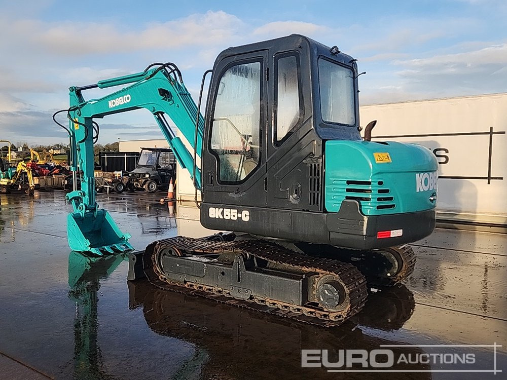 Kobelco SK55-C - Mini rýpadlo: obrázek 3 Kobelco SK55-C - Mini rýpadlo: obrázek 3