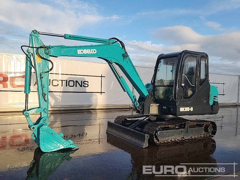 Kobelco SK55-C - Mini rýpadlo: obrázek 1 Kobelco SK55-C - Mini rýpadlo: obrázek 1