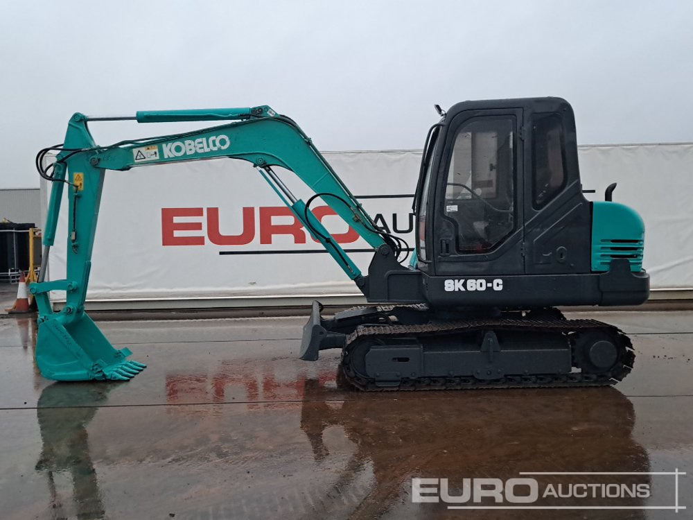 Kobelco SK60-C - Mini rýpadlo: obrázek 2 Kobelco SK60-C - Mini rýpadlo: obrázek 2