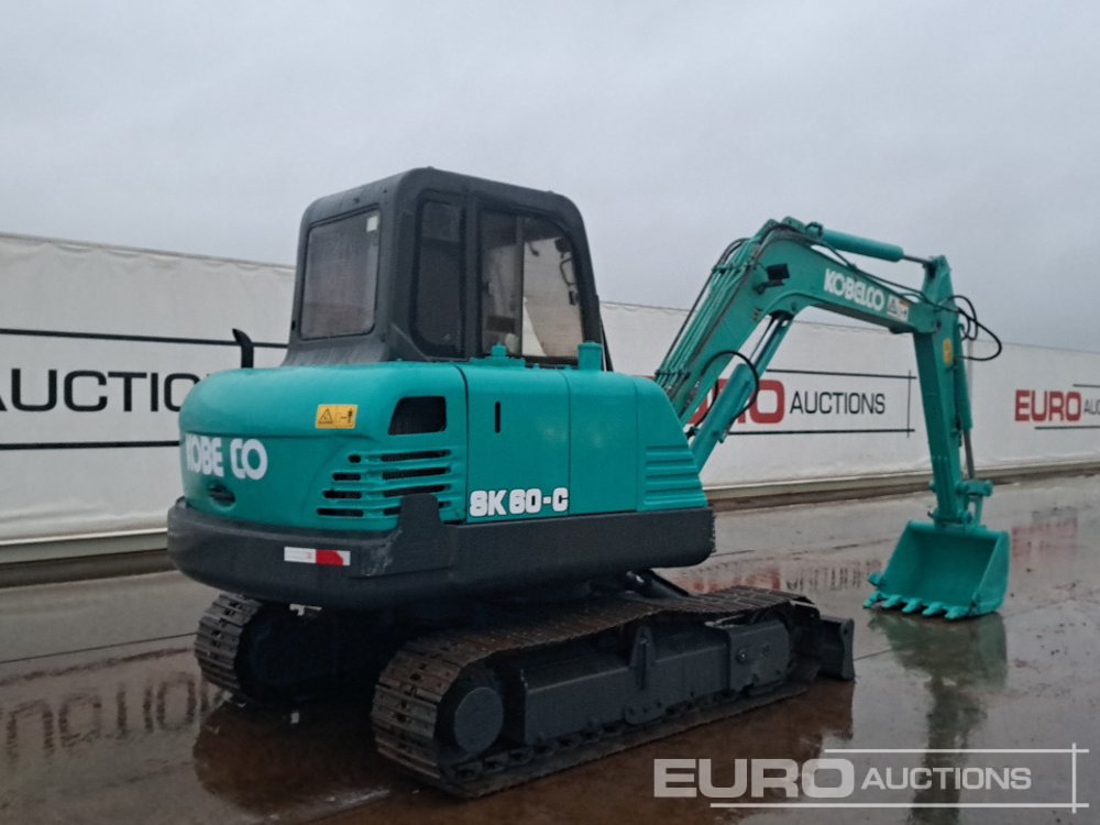 Kobelco SK60-C - Mini rýpadlo: obrázek 5 Kobelco SK60-C - Mini rýpadlo: obrázek 5