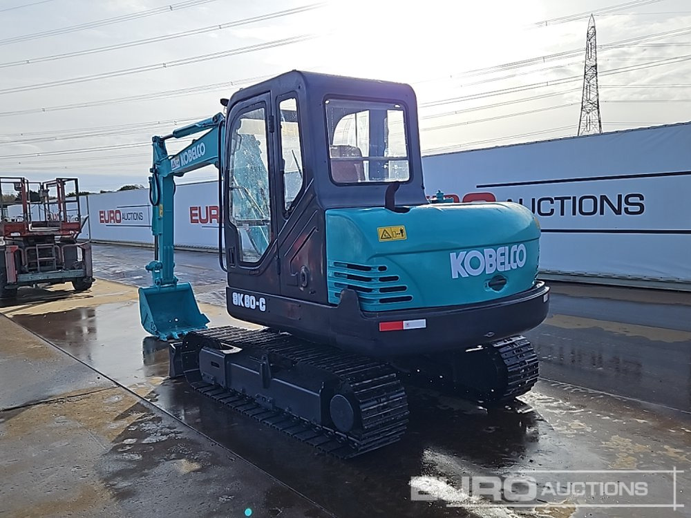 Kobelco SK60-C - Mini rýpadlo: obrázek 3 Kobelco SK60-C - Mini rýpadlo: obrázek 3