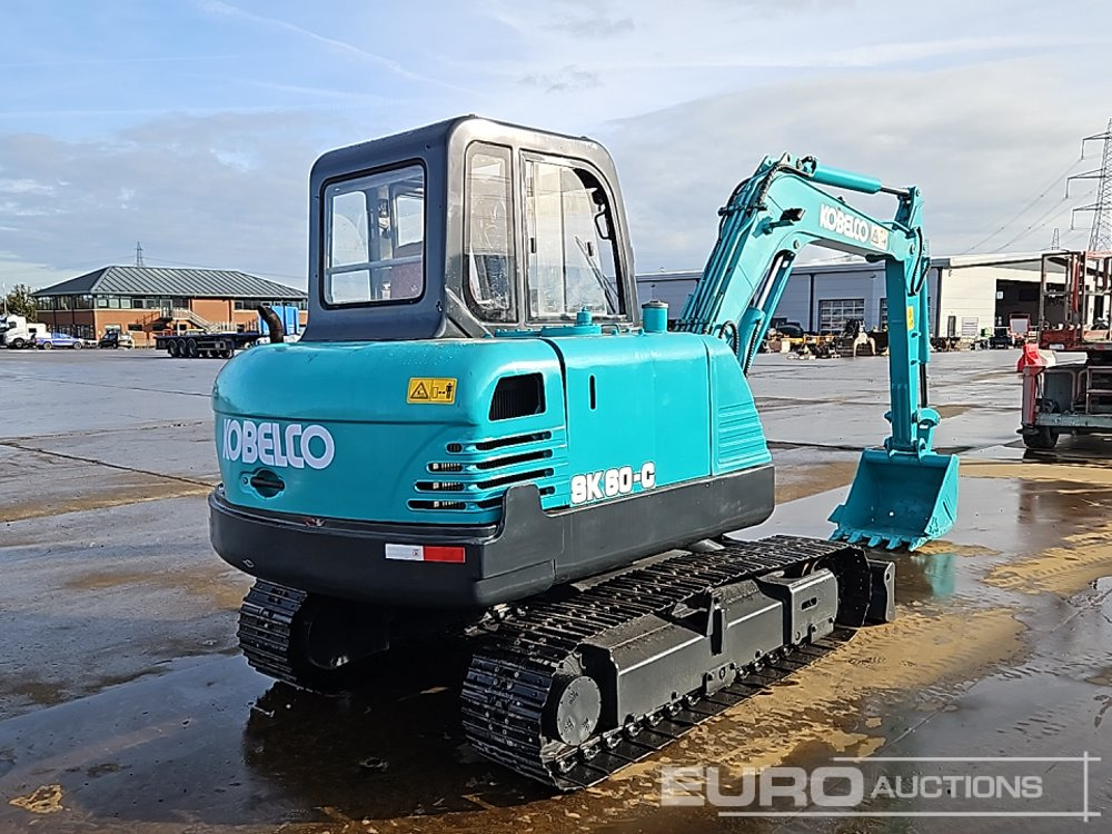 Kobelco SK60-C - Mini rýpadlo: obrázek 5 Kobelco SK60-C - Mini rýpadlo: obrázek 5