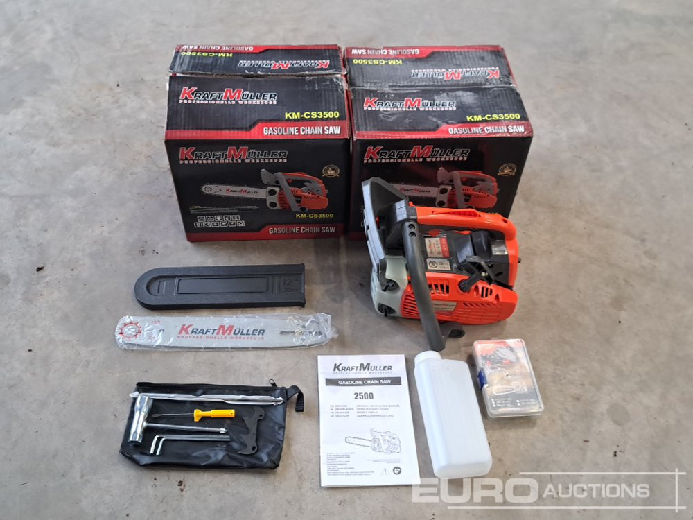 Kraft Muller KM-CS3500 Petrol Chainsaw (2 of) - Vybavení garáže/ Dílny: obrázek 3 Kraft Muller KM-CS3500 Petrol Chainsaw (2 of) - Vybavení garáže/ Dílny: obrázek 3