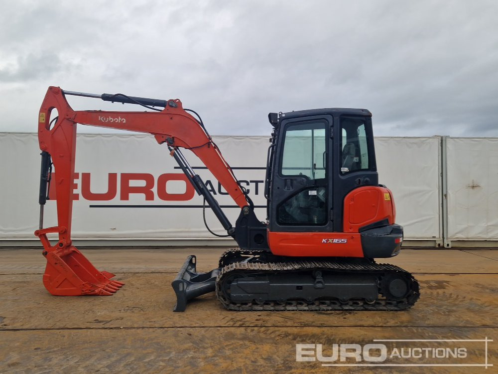 Kubota KX165-5 - Mini rýpadlo: obrázek 2 Kubota KX165-5 - Mini rýpadlo: obrázek 2