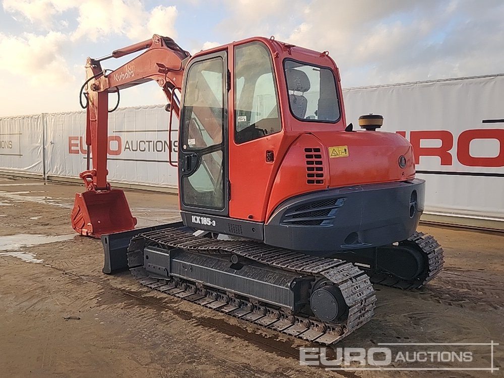 Kubota KX185-3 - Mini rýpadlo: obrázek 3 Kubota KX185-3 - Mini rýpadlo: obrázek 3