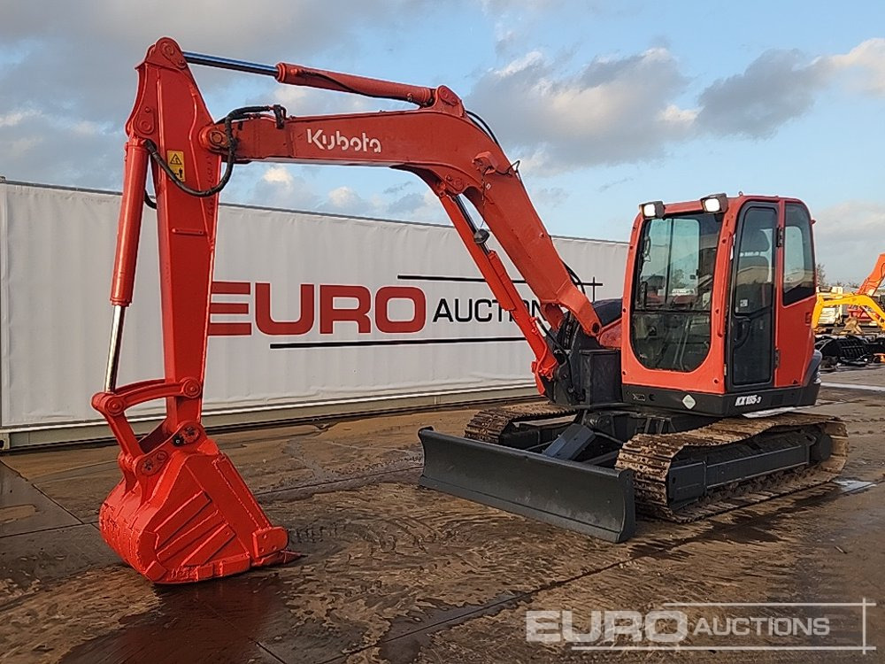 Kubota KX185-3 - Mini rýpadlo: obrázek 1 Kubota KX185-3 - Mini rýpadlo: obrázek 1