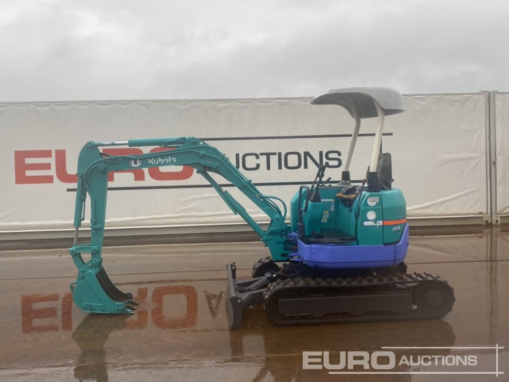 Kubota U-20 - Mini rýpadlo: obrázek 2 Kubota U-20 - Mini rýpadlo: obrázek 2