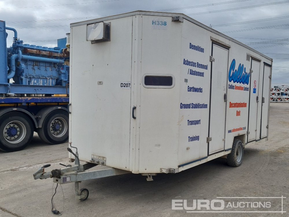 Lynton Single Axle Decontamination Unit - Lodní kontejner: obrázek 1 Lynton Single Axle Decontamination Unit - Lodní kontejner: obrázek 1