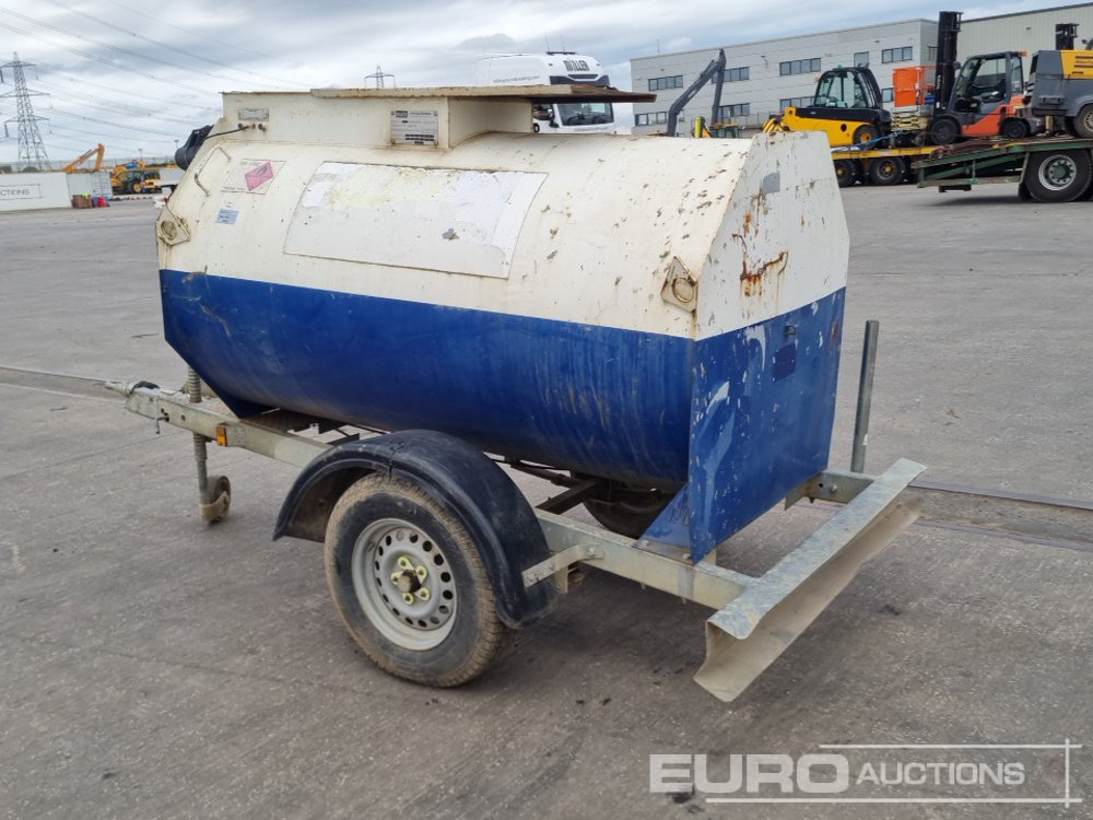 Main 1000 Litre Single Axle Bunded Fuel Bowser, Electric Pump - Skladovací nádrž: obrázek 3 Main 1000 Litre Single Axle Bunded Fuel Bowser, Electric Pump - Skladovací nádrž: obrázek 3