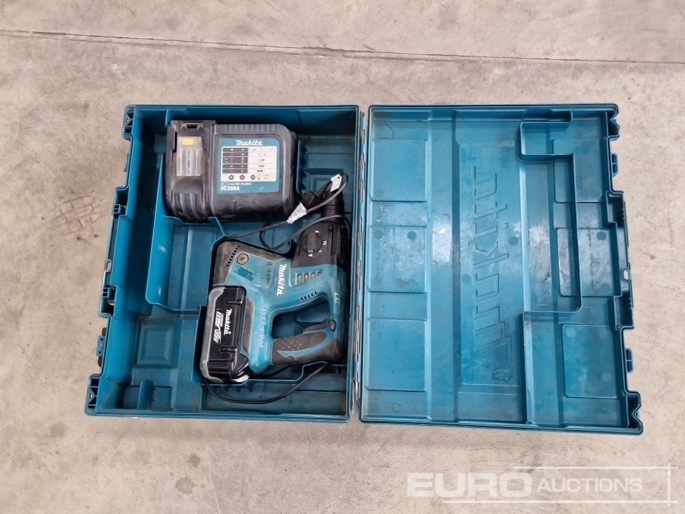 Makita BHR262 36 Volt Cordless Hammer Drill/Breaker, Charger, Battery - Stavební zařízení: obrázek 2 Makita BHR262 36 Volt Cordless Hammer Drill/Breaker, Charger, Battery - Stavební zařízení: obrázek 2