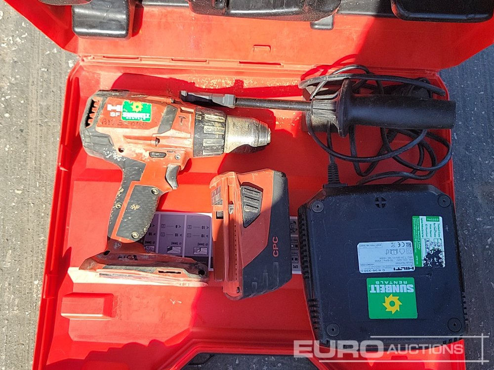 Stavební zařízení Makita Battery Reciprocating Saw, Hilti 110Volt Diamond Core Drill, Hilti Battery Hammer Drill, Hilti Battery Impact Gun, Makita 110Volt Impact Gun, Hilti Battery Drill, Stihl Petrol Backpack Leaf Blo: obrázek 13