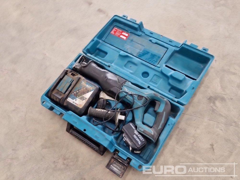 Makita DJR186 18 Volt Cordless Recip Saw - Stavební zařízení: obrázek 1 Makita DJR186 18 Volt Cordless Recip Saw - Stavební zařízení: obrázek 1