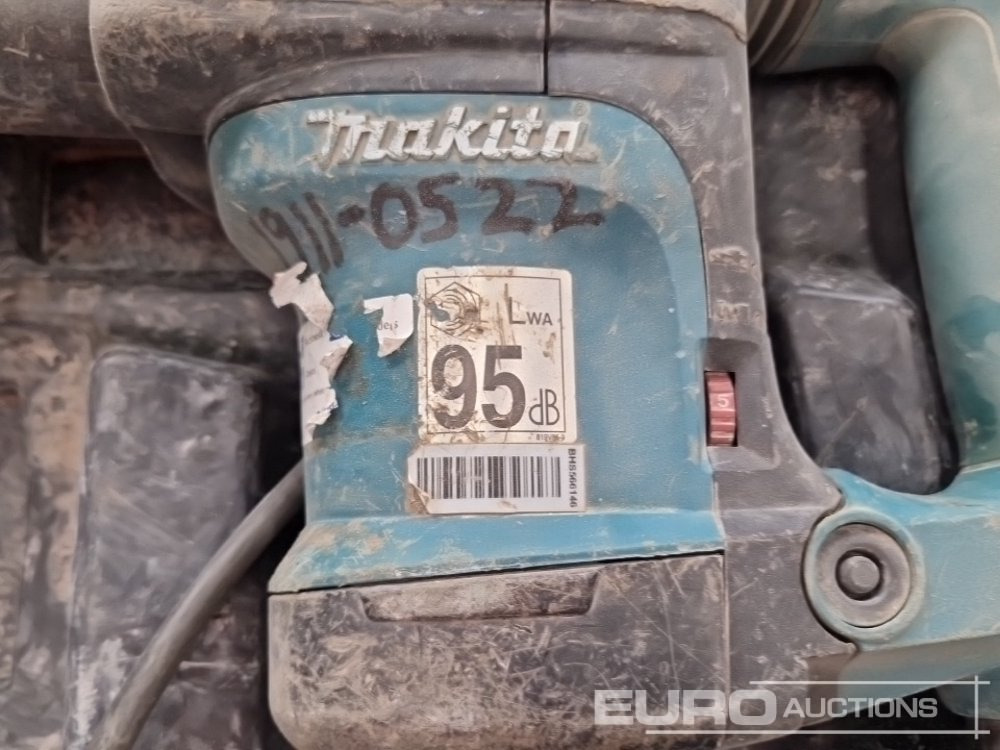 Stavební zařízení Makita HM0871C 110 Volt Hammer Drill/Breaker: obrázek 16